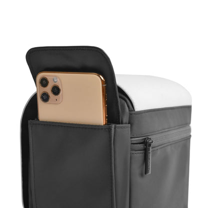 CADeN D73 Camera Sling Bag Water-resistant Shockproof Camera Handbag, Size:23.5 x 14 x 19cm Black White - Camera Accessories by CADeN | Online Shopping UK | buy2fix