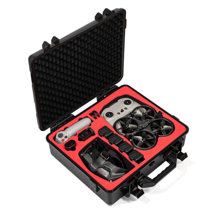 STARTRC ABS Waterproof Shockproof Suitcase For DJI Avata, Compatible with DJI Goggles 2 / FPV Goggles V2+FPV RC(Black) - DJI & GoPro Accessories by buy2fix | Online Shopping UK | buy2fix