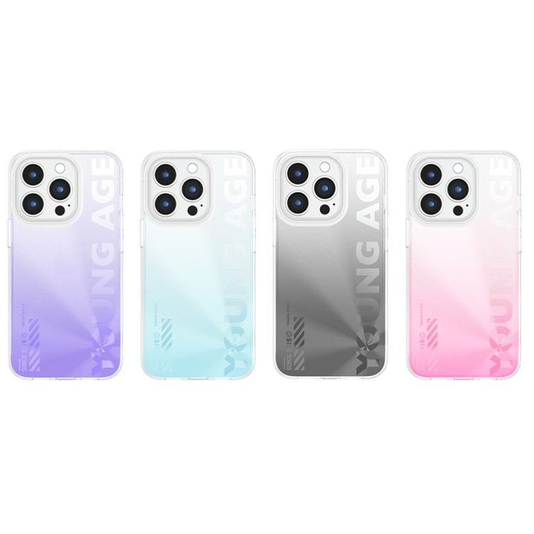 For iPhone 14 Pro Max WEKOME Gorillas Gradient Colored Phone Case (Purple) - iPhone 14 Pro Max Cases by WK | Online Shopping UK | buy2fix