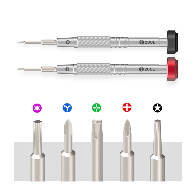 2UUL Convex Cross 2.5mm Colorful Flyshaft Screwdriver - Repair & Spare Parts by 2UUL | Online Shopping UK | buy2fix