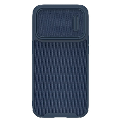 For iPhone 14 Pro Max NILLKIN 3D Textured Camshield PC + TPU Phone Case(Blue) - iPhone 14 Pro Max Cases by NILLKIN | Online Shopping UK | buy2fix