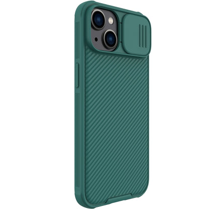 For iPhone 14 Plus  NILLKIN CamShield Pro Protective Phone Case(Green) - iPhone 14 Plus Cases by NILLKIN | Online Shopping UK | buy2fix