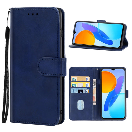 For Honor X6 Leather Phone Case(Blue) - Honor Cases by buy2fix | Online Shopping UK | buy2fix