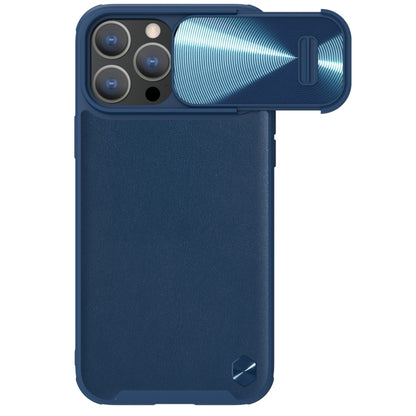 For iPhone 14 Pro NILLKIN PC + TPU Magnetic Phone Case(Blue) - iPhone 14 Pro Cases by NILLKIN | Online Shopping UK | buy2fix