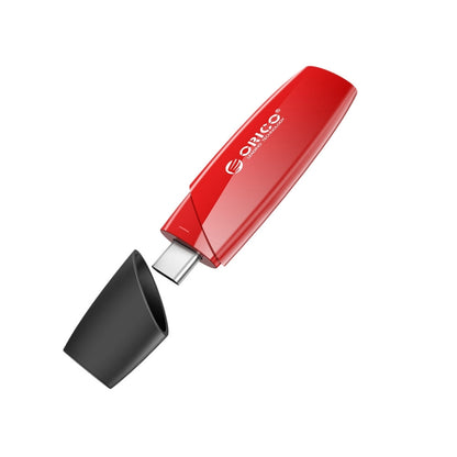 ORICO UFS Flash Drive, Read: 450MB/s, Write: 350MB/s, Memory:128GB, Port:Type-C(Red) - USB Flash Drives by ORICO | Online Shopping UK | buy2fix