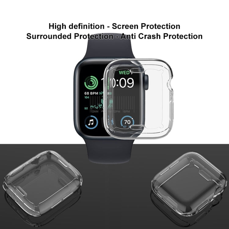 For Apple Watch SE 2023 40mm / SE 2022 40mm imak UX-3 Series TPU Protective Case - Watch Cases by imak | Online Shopping UK | buy2fix