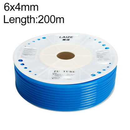 LAIZE Pneumatic Compressor Air Flexible PU Tube, Specification:6x4mm, 200m(Blue) -  by LAIZE | Online Shopping UK | buy2fix