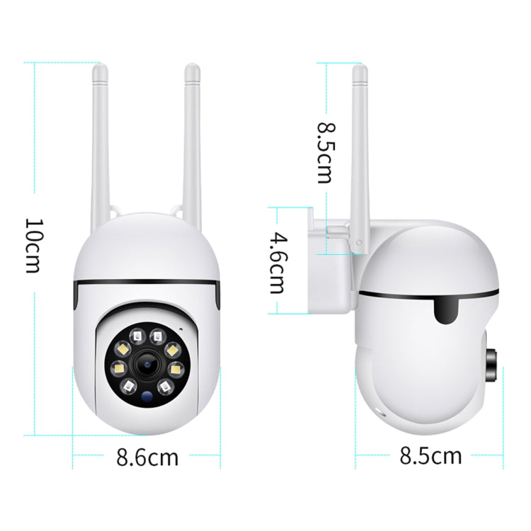 A7 1080P HD Wireless WiFi Smart Surveillance Camera Support Night Vision / Two Way Audio with 16G Memory - Security by buy2fix | Online Shopping UK | buy2fix