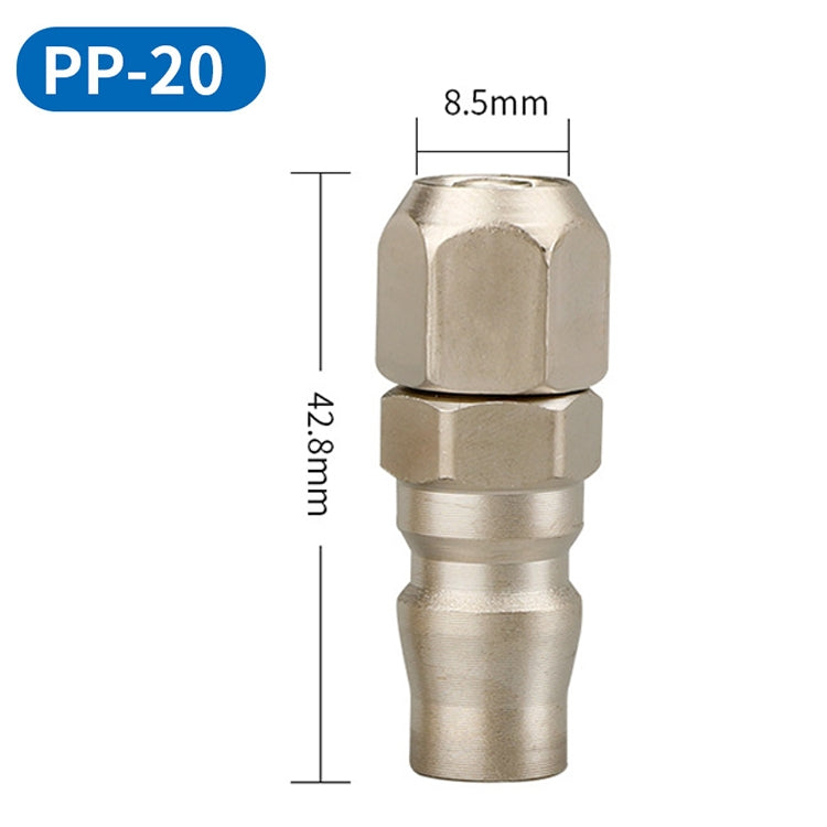 LAIZE PP-20 10pcs C-type Self-lock Pneumatic Quick Fitting Connector -  by LAIZE | Online Shopping UK | buy2fix