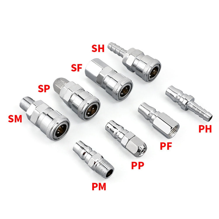 LAIZE SP-20 10pcs C-type Self-lock Air Tube Pneumatic Quick Fitting Connector -  by LAIZE | Online Shopping UK | buy2fix