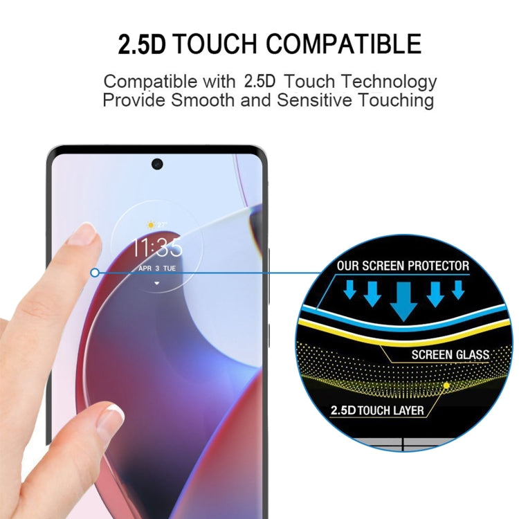 For Motorola Edge 30 Ultra 25pcs 3D Curved Edge Full Screen Tempered Glass Film - Motorola Tempered Glass by buy2fix | Online Shopping UK | buy2fix