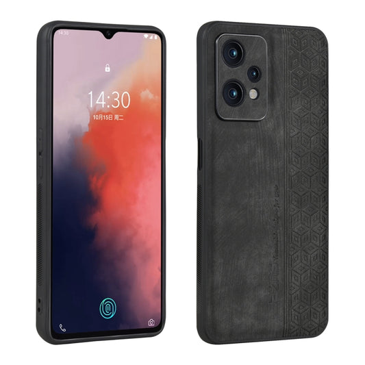 For OnePlus Nord CE 2 Lite 5G AZNS 3D Embossed Skin Feel Phone Case(Black) - OnePlus Cases by AZNS | Online Shopping UK | buy2fix