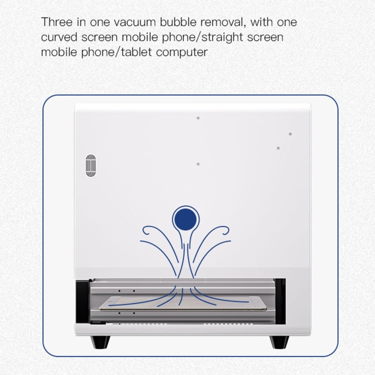 TBK208C 15-inch Curved Screen Laminating and Defoaming Machine, Plug:US Plug - Repair & Spare Parts by TBK | Online Shopping UK | buy2fix