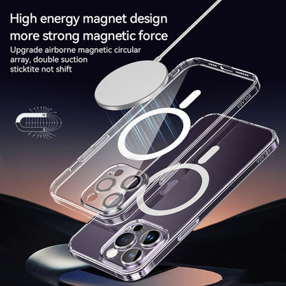 For iPhone 14 Pro SULADA Jingpin Series All-inclusive Lens Electroplated TPU Phone Case(Transparent) - iPhone 14 Pro Cases by SULADA | Online Shopping UK | buy2fix