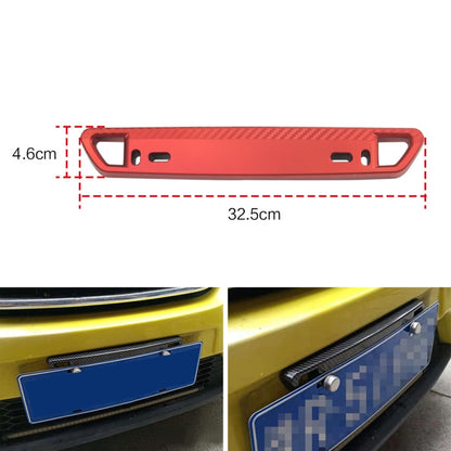 Car Modification Carbon Fiber Pattern License Plate Frame Holder(Carbon Fiber) - In Car by buy2fix | Online Shopping UK | buy2fix
