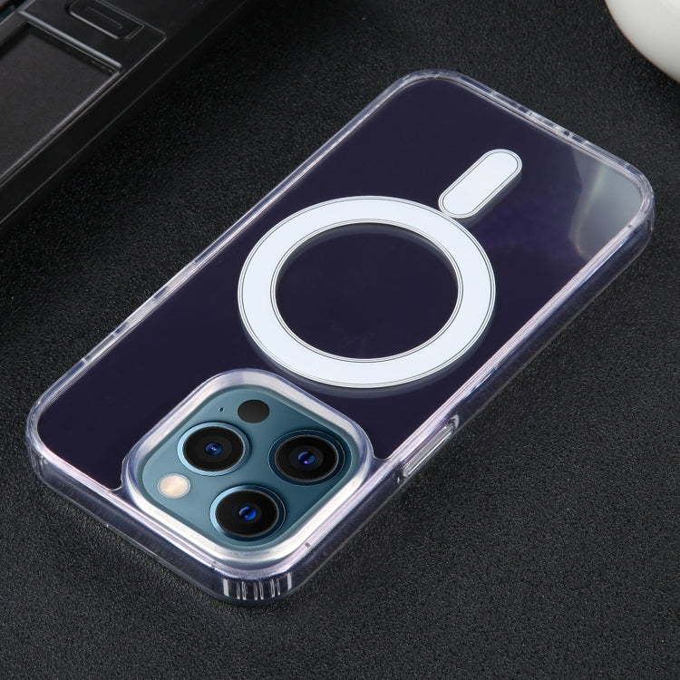 For iPhone 12 Pro Max GEBEI MagSafe Magnetic Transparent Phone Case - iPhone 12 Pro Max Cases by GEBEI | Online Shopping UK | buy2fix