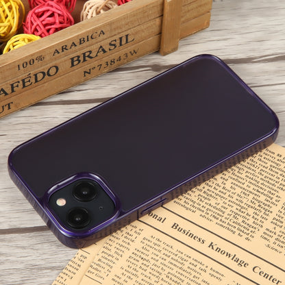 For iPhone 14 GEBEI Acrylic Phone Case (Purple) - iPhone 14 Cases by GEBEI | Online Shopping UK | buy2fix