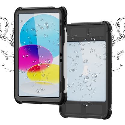 For iPad 10th Gen 10.9 2022 RedPepper Shockproof Dustproof Waterproof Tablet Case(Black) - iPad 10th Gen 10.9 Cases by RedPepper | Online Shopping UK | buy2fix