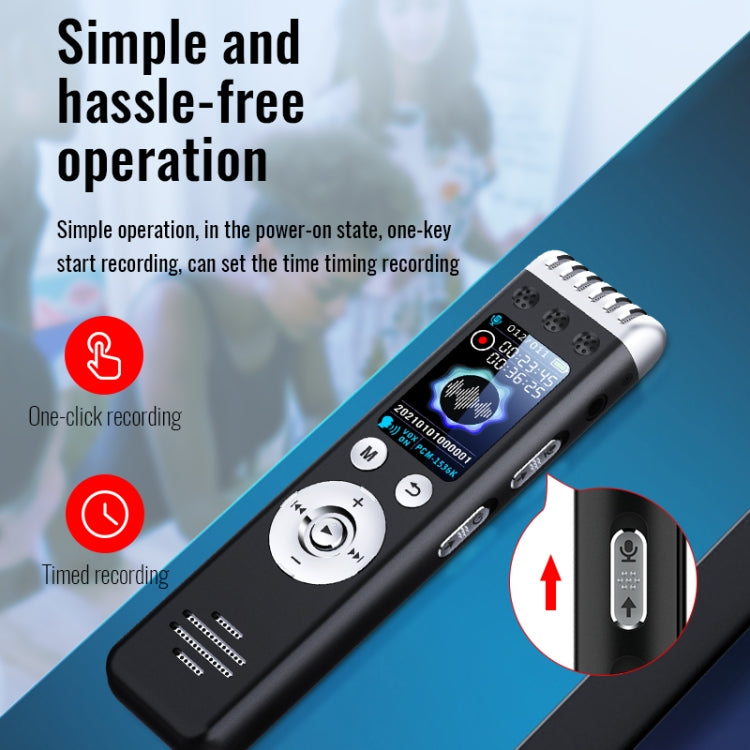 JNN Q88 Multifunctional HD Noise Reduction Mini MP3 Recorder, Capacity:32GB - Security by JNN | Online Shopping UK | buy2fix