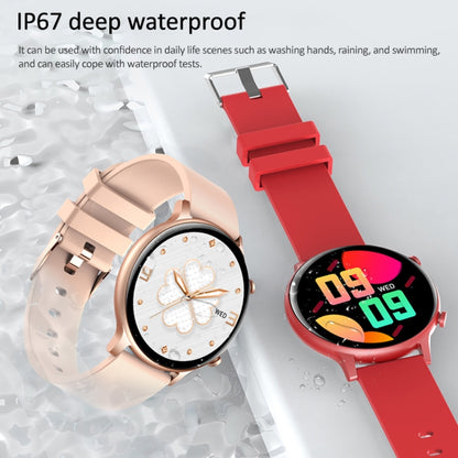 HT12 1.32 inch Steel Band IP67 Waterproof Smart Watch, Support Bluetooth Calling / Sleep Monitoring(Silver) - Smart Wear by buy2fix | Online Shopping UK | buy2fix