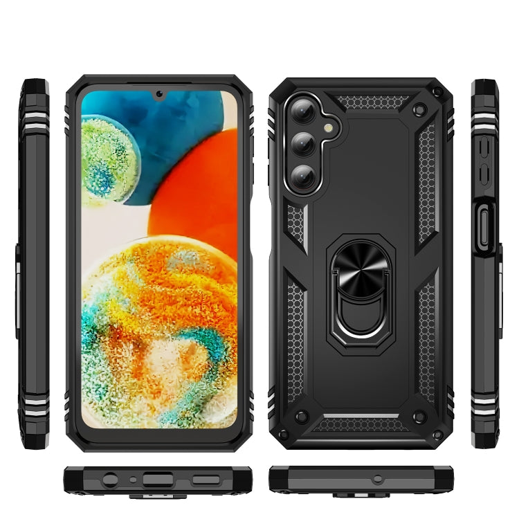 For Samsung Galaxy A24 4G Shockproof TPU + PC Phone Case(Black) - Galaxy Phone Cases by buy2fix | Online Shopping UK | buy2fix