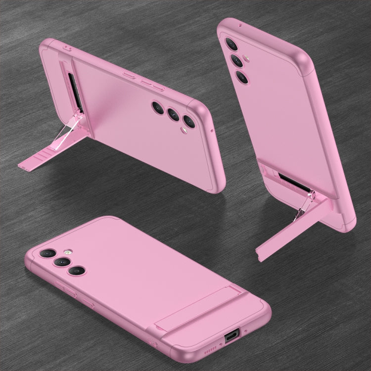 For Samsung Galaxy A34 5G GKK Three Stage Splicing Full Coverage PC Phone Case(Rose Gold) - Galaxy Phone Cases by GKK | Online Shopping UK | buy2fix