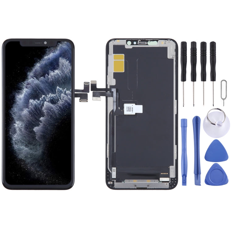 Soft OLED LCD Screen For iPhone 11 Pro Max with Digitizer Full Assembly -  by buy2fix | Online Shopping UK | buy2fix