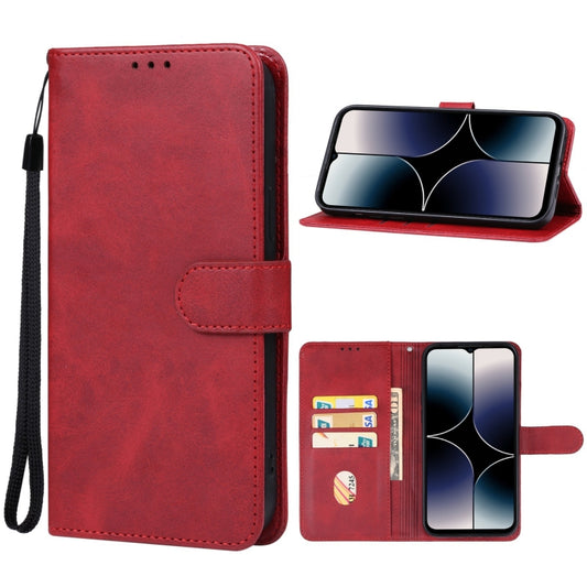 For Ulefone Note 16 Pro Leather Phone Case(Red) - Ulefone Cases by buy2fix | Online Shopping UK | buy2fix