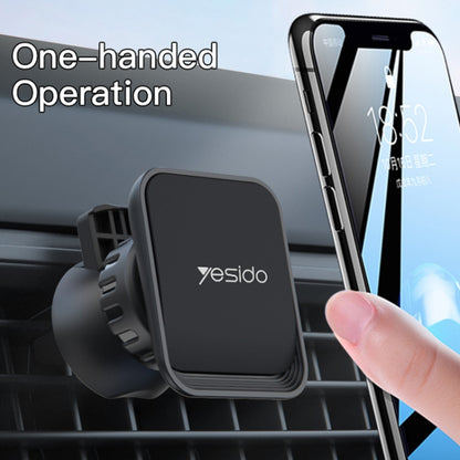 Yesido C110 Car Center Console Paste Magsafe Magnetic Phone Bracket(Black) -  by Yesido | Online Shopping UK | buy2fix