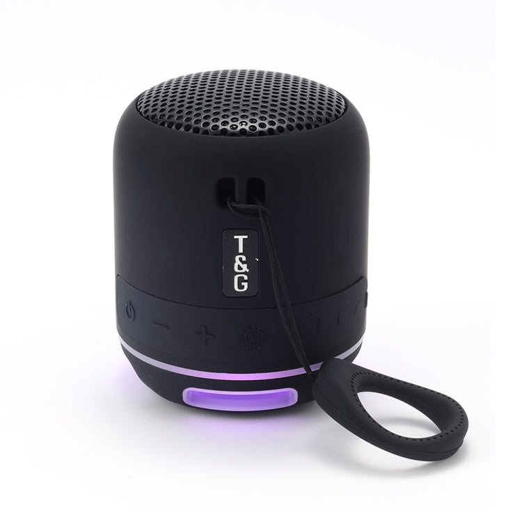 T&G TG294 TWS LED Mini Portable Wireless Stereo Sound Outdoor Speaker(Black) - Mini Speaker by T&G | Online Shopping UK | buy2fix