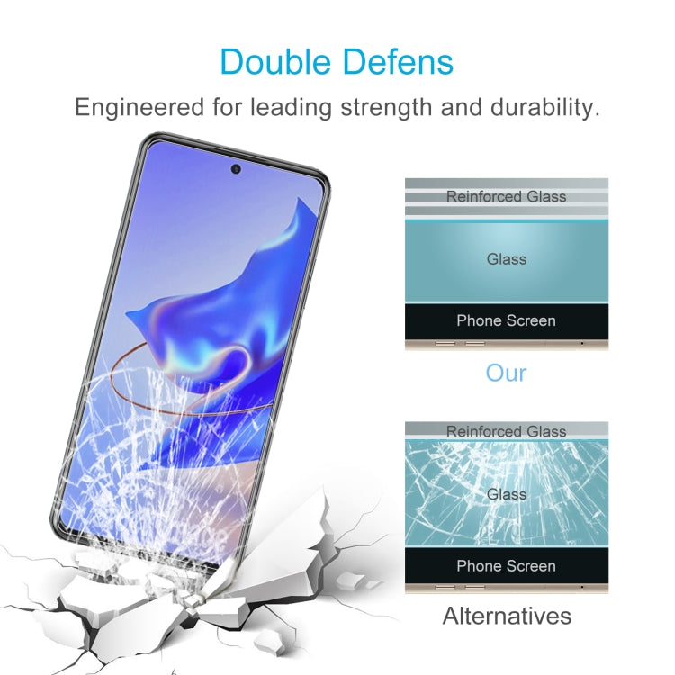 For ZTE V70 50pcs 0.26mm 9H 2.5D Tempered Glass Film - ZTE Tempered Glass by buy2fix | Online Shopping UK | buy2fix