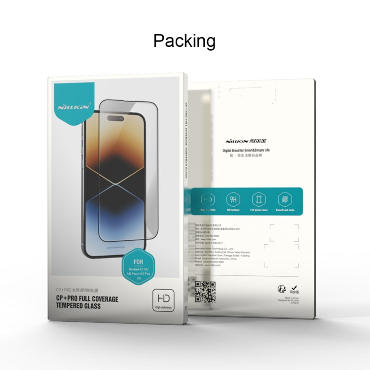 For Xiaomi Redmi K70e / Poco X6 Pro 5G NILLKIN CP+Pro 9H Explosion-proof Tempered Glass Film -  by NILLKIN | Online Shopping UK | buy2fix