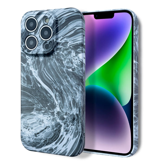 For iPhone 11 Pro Marble Pattern Phone Case(Black White) - iPhone 11 Pro Cases by buy2fix | Online Shopping UK | buy2fix