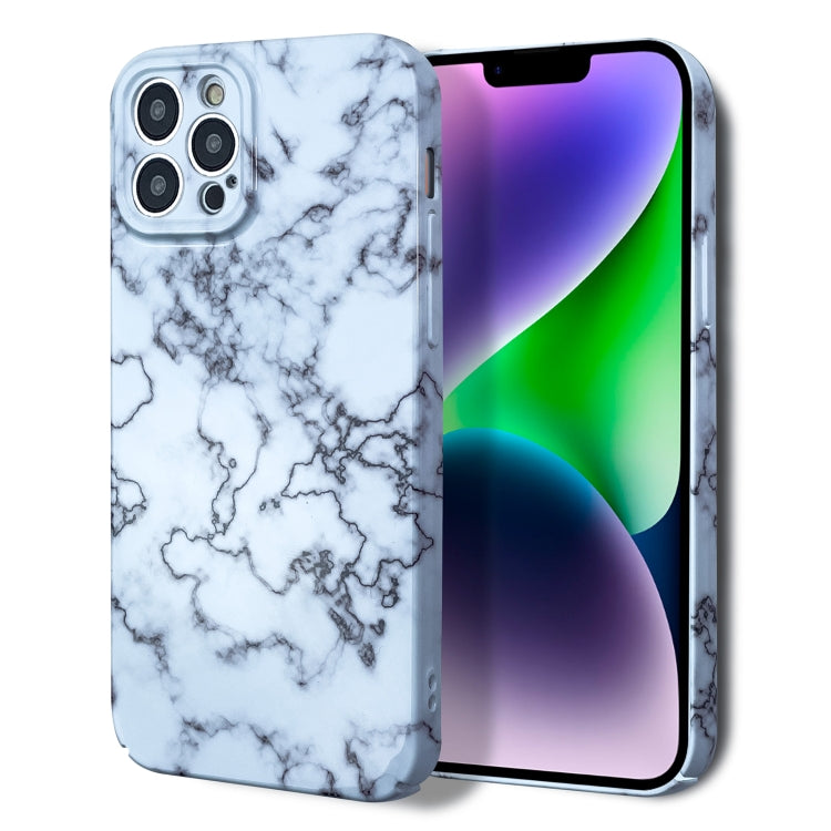 For iPhone XS / X Marble Pattern Phone Case(Red White) - More iPhone Cases by buy2fix | Online Shopping UK | buy2fix