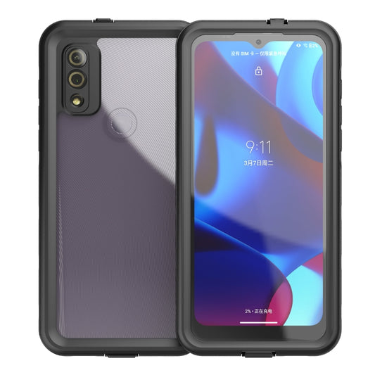 For Motorola Moto G Pure 2021 RedPepper IP68 Life Waterproof Phone Case(Black) - Motorola Cases by RedPepper | Online Shopping UK | buy2fix