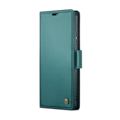 For Xiaomi 12 / 12X / 12S CaseMe 023 Butterfly Buckle Litchi Texture RFID Anti-theft Leather Phone Case(Pearly Blue) - 12 Cases by CaseMe | Online Shopping UK | buy2fix