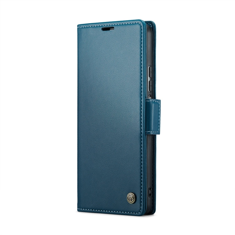 For Xiaomi Redmi Note 11 4G Global/Note 11S Global CaseMe 023 Butterfly Buckle Litchi Texture RFID Anti-theft Leather Phone Case(Blue) - Xiaomi Cases by CaseMe | Online Shopping UK | buy2fix