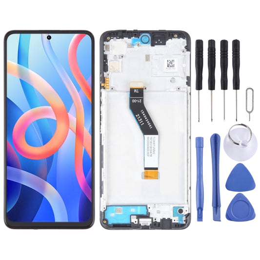 OEM Material LCD Screen For Xiaomi Redmi Note 11T 5G Digitizer Full Assembly with Frame - LCD Screen by buy2fix | Online Shopping UK | buy2fix