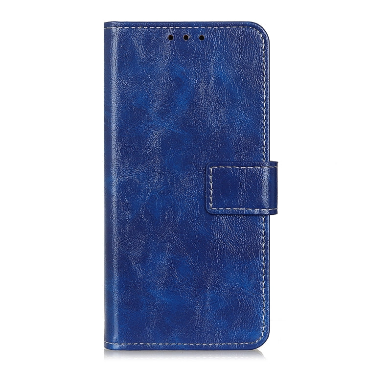 For Xiaomi Poco F5 Pro/Redmi K60/K60 Pro Retro Crazy Horse Texture Horizontal Flip Leather Phone Case(Blue) - Xiaomi Cases by buy2fix | Online Shopping UK | buy2fix