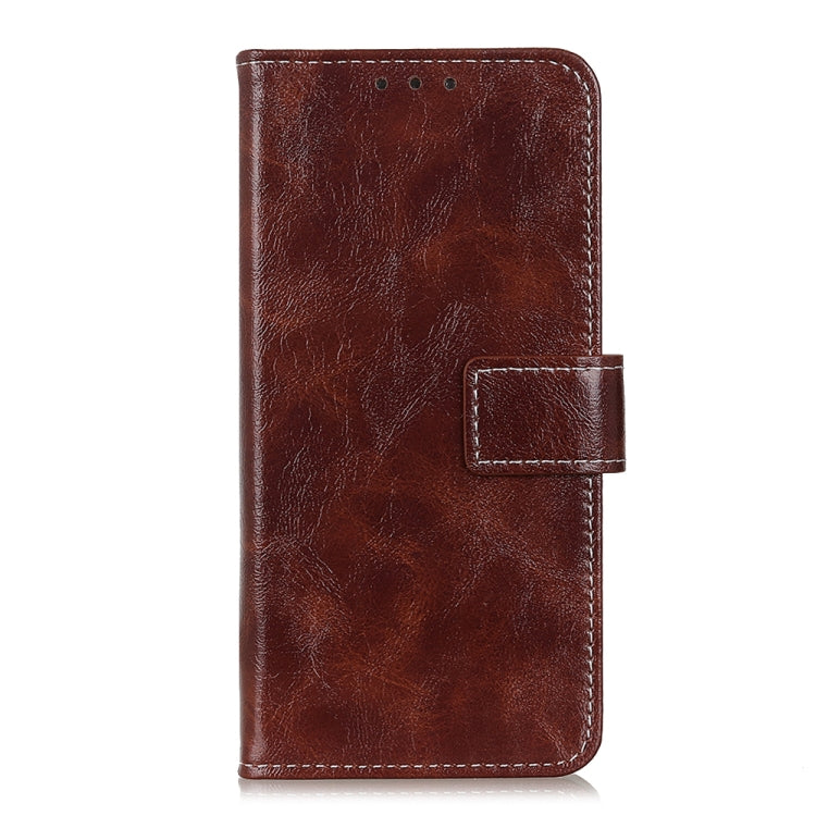 For Xiaomi Redmi Note 12S 4G Retro Crazy Horse Texture Horizontal Flip Leather Phone Case(Brown) - Xiaomi Cases by buy2fix | Online Shopping UK | buy2fix