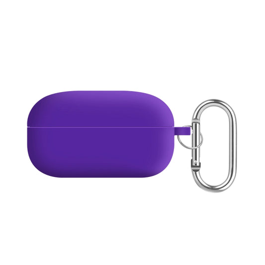 For Samsung Galaxy Buds Live / Buds2 Pro PC Lining Silicone Bluetooth Earphone Protective Case(Dark Purple) - Samsung Earphone Case by buy2fix | Online Shopping UK | buy2fix