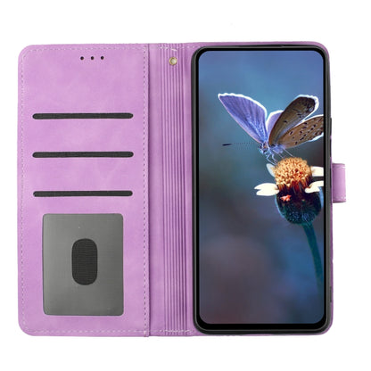For Xiaomi 12 Pro Flower Embossing Pattern Leather Phone Case(Purple) - 12 Pro Cases by buy2fix | Online Shopping UK | buy2fix