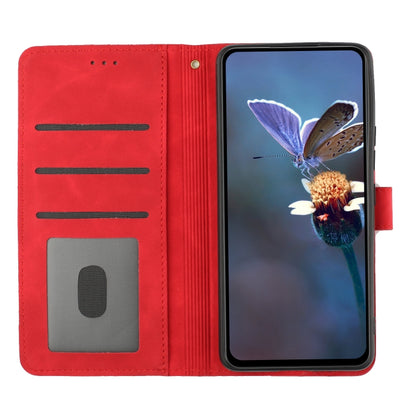 For Xiaomi Redmi Note 11 Pro 5G Global Flower Embossing Pattern Leather Phone Case(Red) - Redmi Note 11 Pro Case by buy2fix | Online Shopping UK | buy2fix