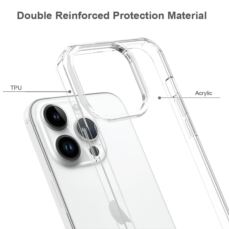 For iPhone 15 Pro Scratchproof Acrylic TPU Phone Case(Transparent) - iPhone 15 Pro Cases by buy2fix | Online Shopping UK | buy2fix