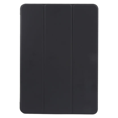 For Huawei MatePad Air 11.5 GEBEI 3-folding Holder Shockproof Flip Leather Tablet Case(Black) - Huawei by GEBEI | Online Shopping UK | buy2fix