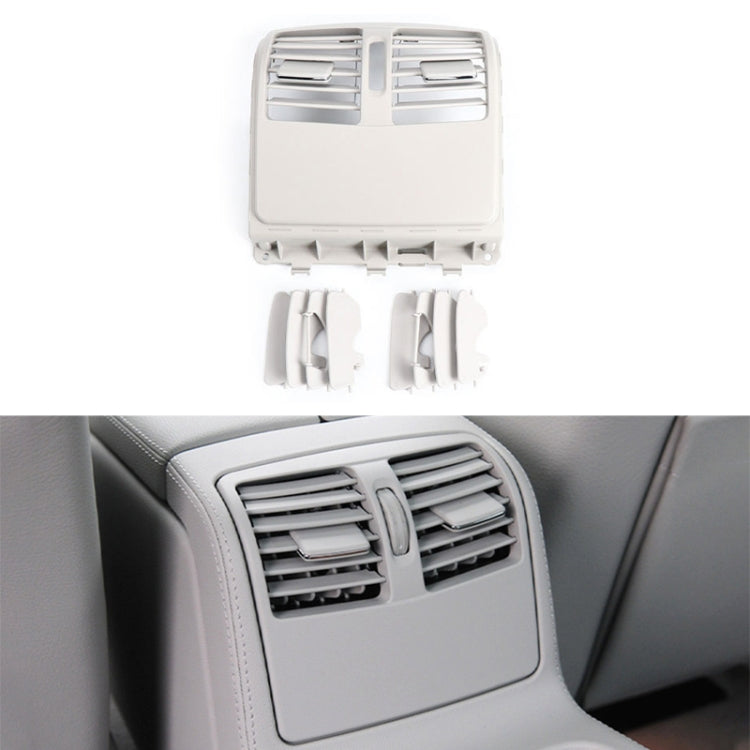 For Mercedes-Benz CLS W218 Car Rear Air Conditioner Air Outlet Panel 21883003547M91, Style:Standard Version(Grey White) - Air Conditioning System by buy2fix | Online Shopping UK | buy2fix