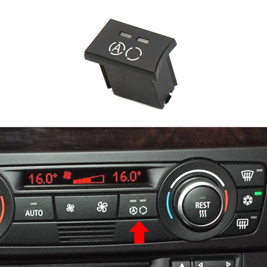 For BMW 1 Series / 3 Series / X1 / X3 Left Driving Car Air Conditioner Panel Switch Button A Key 64119320348-A2 - Car Switches by buy2fix | Online Shopping UK | buy2fix