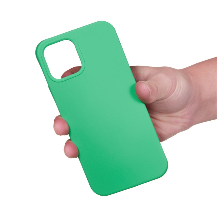 For iPhone 15 Pro Max Solid Color Silicone Phone Case(Green) - iPhone 15 Pro Max Cases by buy2fix | Online Shopping UK | buy2fix