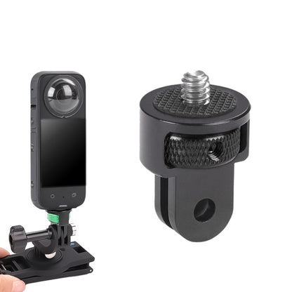 1/4 inch Screw Adjustable Metal Action Camera Adapter(Black) - Connection Mount by buy2fix | Online Shopping UK | buy2fix