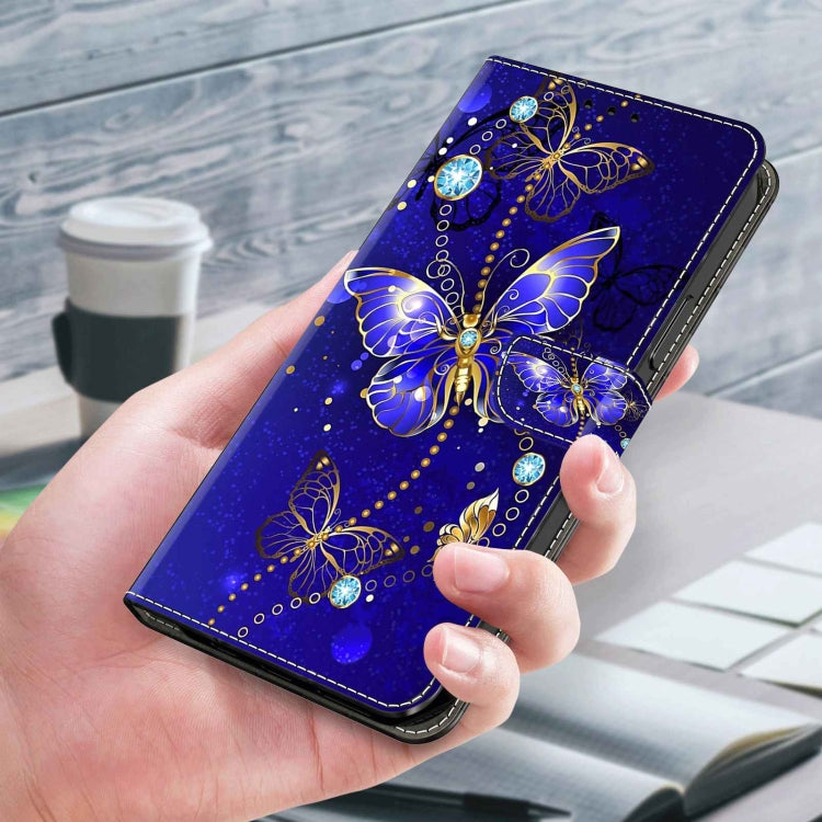 For Xiaomi Redmi Note 11 Pro 5G / 4G Global Crystal 3D Shockproof Protective Leather Phone Case(Diamond Butterfly) - Xiaomi Cases by buy2fix | Online Shopping UK | buy2fix